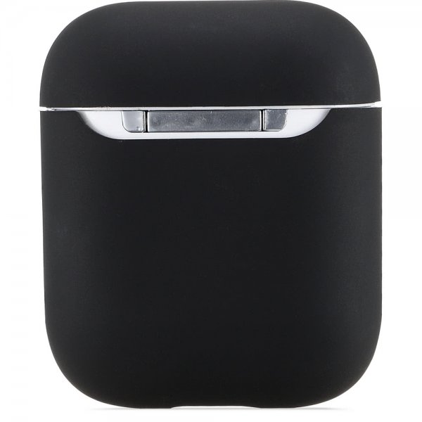 AirPods (1/2) Kuori Silikonii Nygård Musta