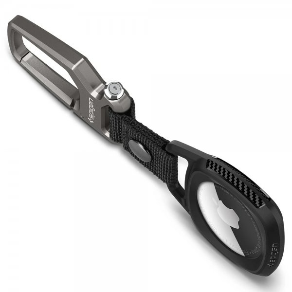 Apple AirTag Pidike Rugged Armor Matte Black