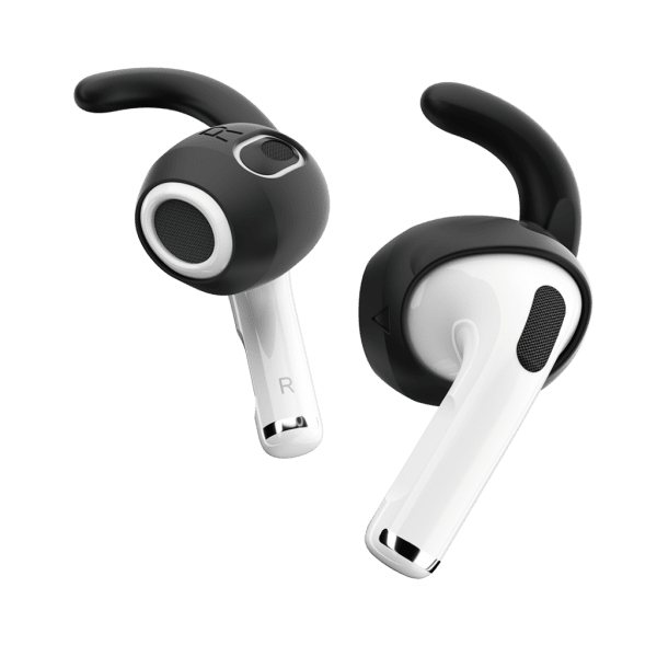 AirPods 3 EarBuddyz Ear Hooks Musta