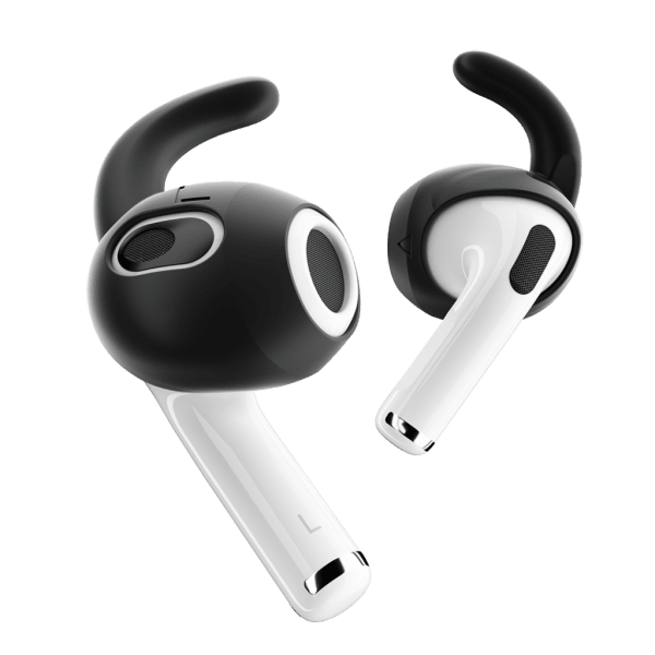 AirPods 3 EarBuddyz Ear Hooks Musta