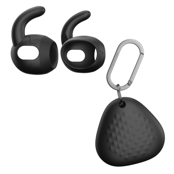 AirPods 3 EarBuddyz Ear Hooks Musta