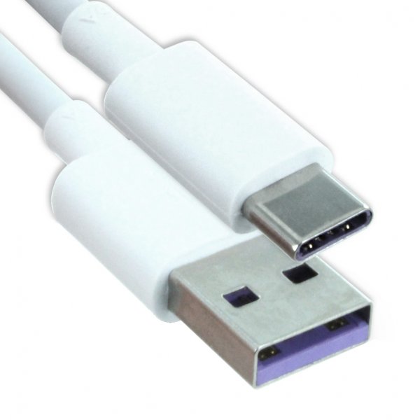 AP71 / HL-1289 Quick Charger Kaapeli USB USB Type-C 1m Valkoinen