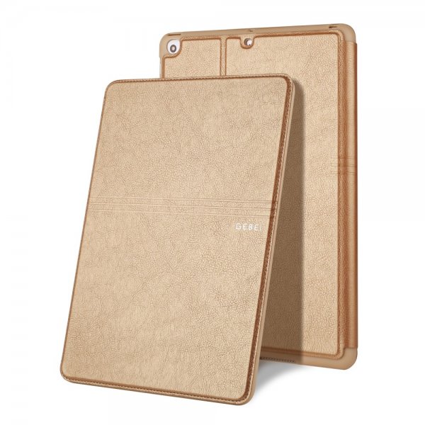 Apple iPad 9.7 Suojakotelo PU-nahka TPU-materiaali-materiaali Nahkarakenne Keltainend