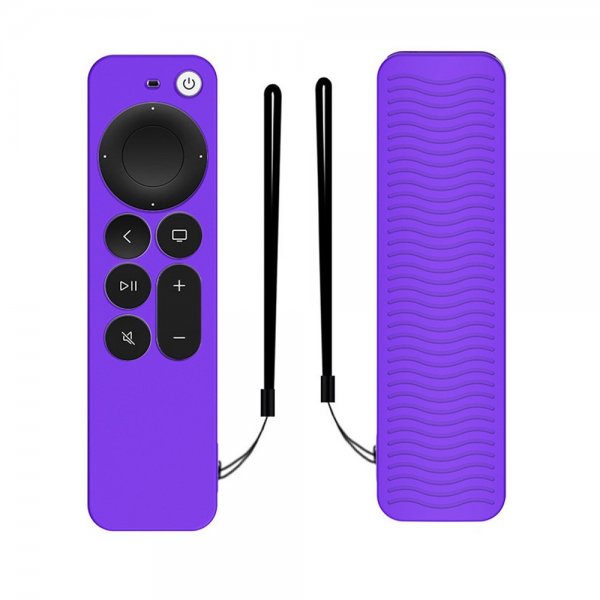 Apple TV Remote (gen 2) Kuori Hand Strap Violetti