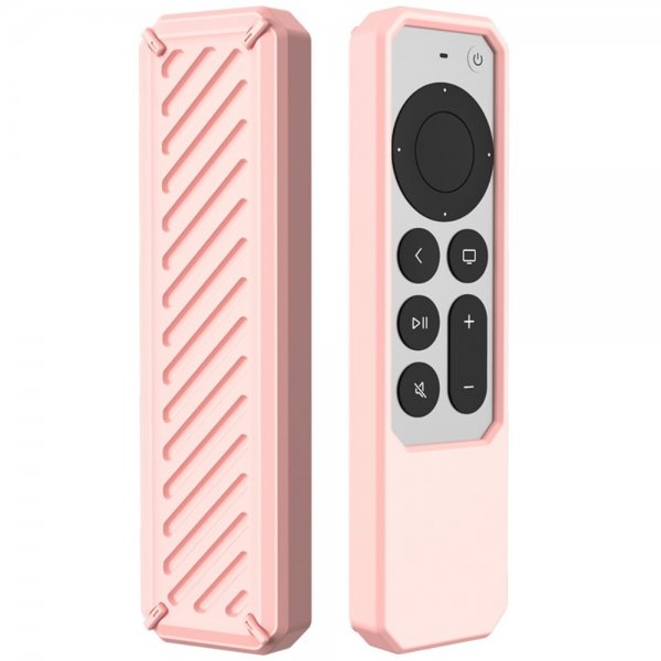 Apple TV Remote (gen 2) Kuori Kohojuovainen Vaaleanpunainen