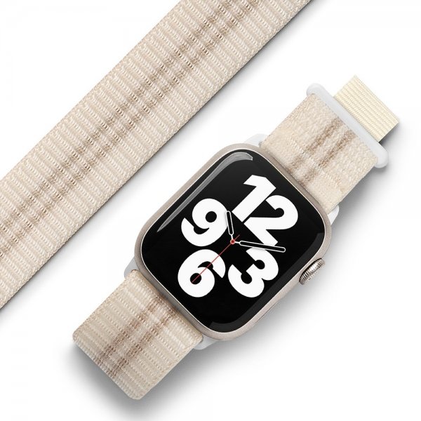 Apple Watch 38/40/41mm Armband Sports Air Loop Cream
