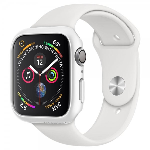 Apple Watch 40mm (Series 4/5/6/SE) Kuori Thin Fit Valkoinen