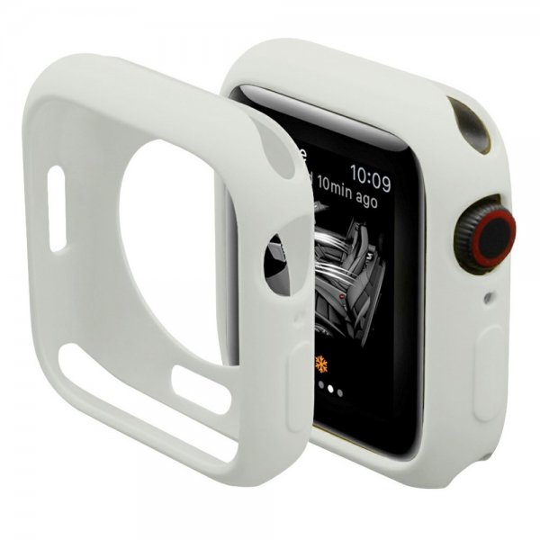 Apple Watch 41mm Kuori TPU Vaalean Harmaa
