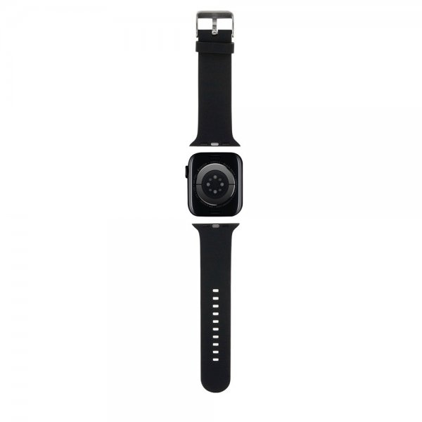 Apple Watch 44/45/46mm/Apple Watch Ultra Ranneke Rubber NFT Choupette Musta