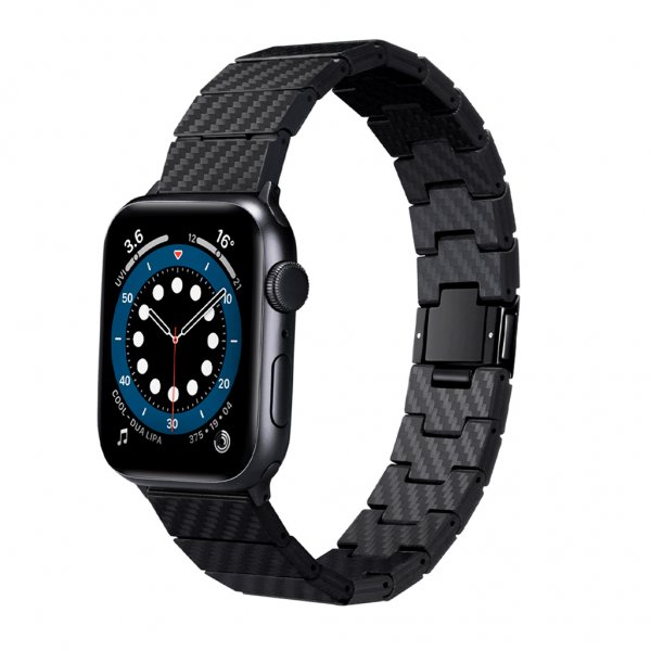 Apple Watch 42/44/45mm/Apple Watch Ultra Ranneke Carbon Fiber Watch Band Modern