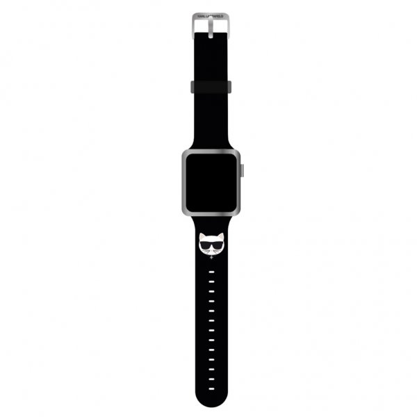 Apple Watch 42/44/45mm/Apple Watch Ultra Ranneke Choupette Musta