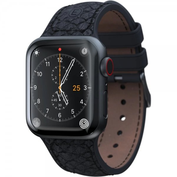Apple Watch 42/44/45mm/Apple Watch Ultra Ranneke Salmon Series Harmaa