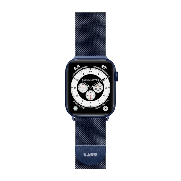 Apple Watch 42/44/45mm/Apple Watch Ultra Ranneke Steel Loop Navy Blue