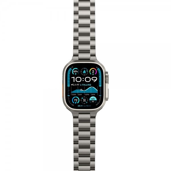 Apple Watch 44/45/46mm/Ultra 49mm Ranneke Modern Fit Titanium Natural Titanium