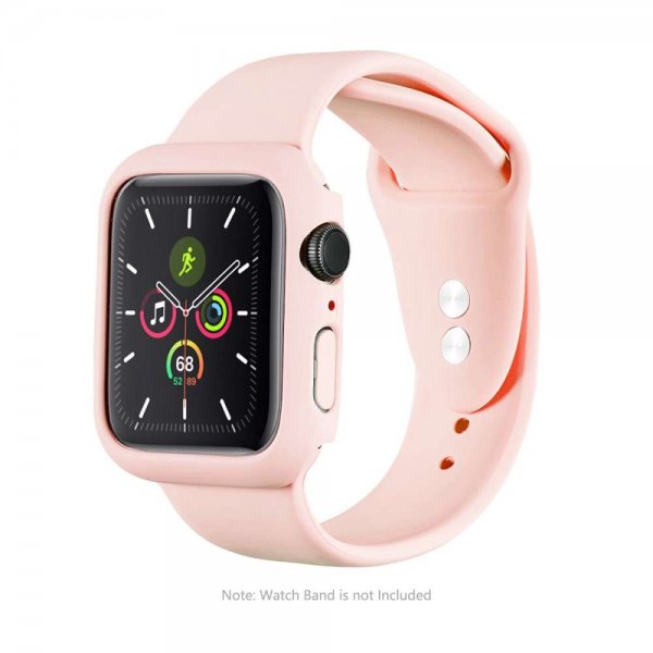 Apple Watch 45mm Kuori Näytönsuoja Vaaleanpunainen