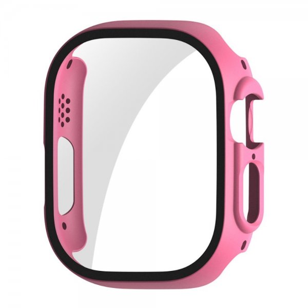 Apple Watch Ultra Kuori Sisäänrakennettu näytönsuoja Vaaleanpunainen