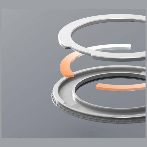 Samsung Galaxy S26 Ultra Kuori Duple M Stand Läpinäkyvä