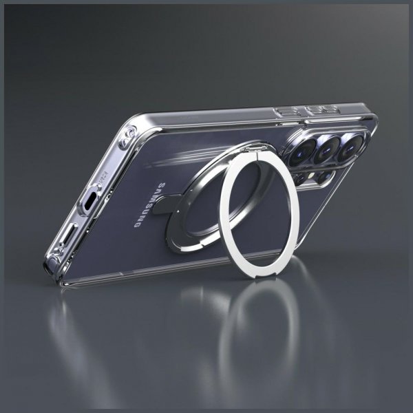 Samsung Galaxy S26 Ultra Kuori Duple M Stand Läpinäkyvä