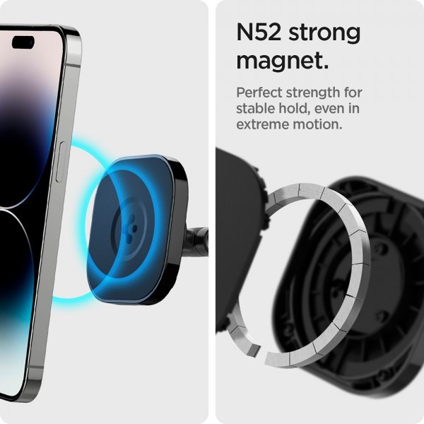 Autoteline OneTap 3 Dashboard Mount MagSafe Musta