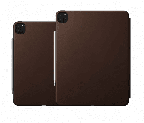 Modern Leather Folio - iPad Pro 11 (gen 2/3/4) (4th Gen) | Rustic Brown Leather