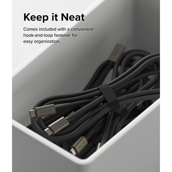 Kaapeli USB 3.2 Gen 2X2 USB-C 240W 2m