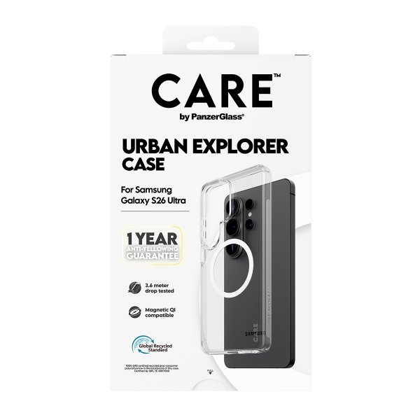 Samsung Galaxy S26 Ultra Kuori Urban Explorer MagSafe Läpinäkyvä