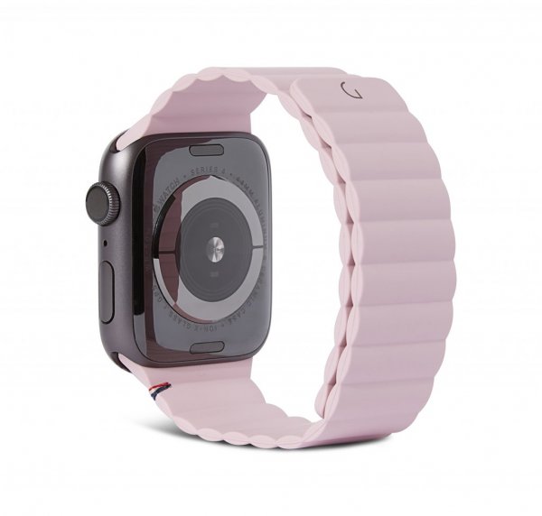 Apple Watch 38/40/41mm Ranneke Silicone Magnetic Traction Strap Lite Powder Pink