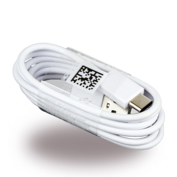 Data- ja Kaapeli USB Type-C 1.5m Valkoinen