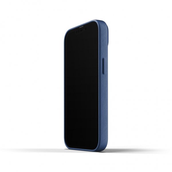 iPhone 13 Kuori Full Leather Case Monaco Blue