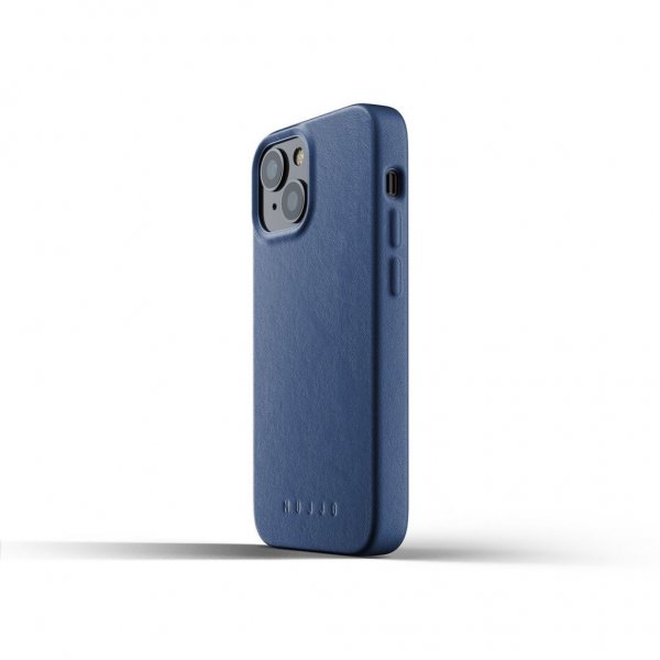 iPhone 13 Mini Kuori Full Leather Case Musta