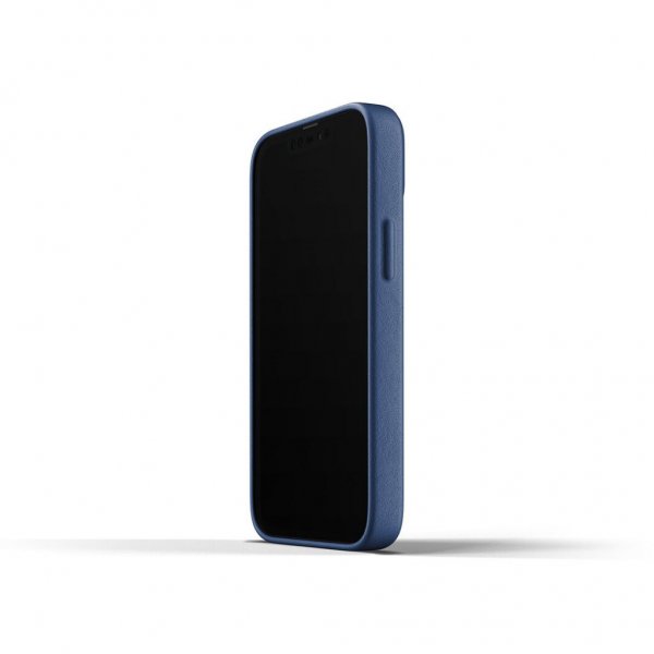 iPhone 13 Mini Kuori Full Leather Case Monaco Blue