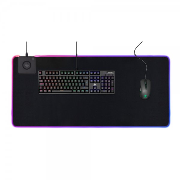 DMP320 Gaming Hiiretmatto RGB ja Langaton laturi