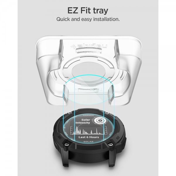 Garmin Instinct 2X Solar Näytönsuoja GLAS.tR EZ Fit 2-pakkaus