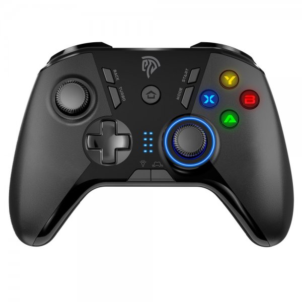 Arion 9110 Programmable Keys Wireless Game Controller Musta