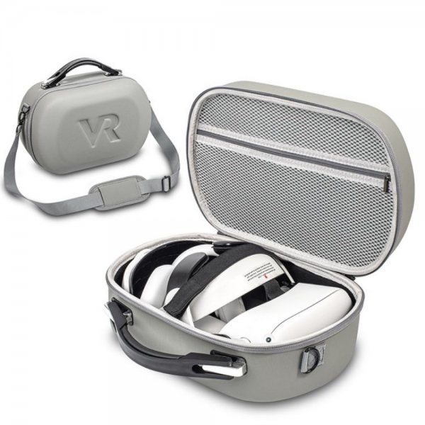 Meta Quest 2/Oculus Quest 2/Meta Quest Pro Säilytyskotelo olkahihnalla