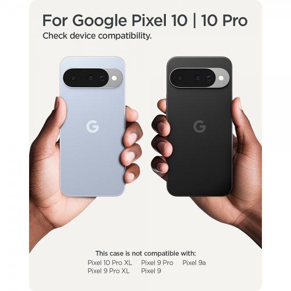Google Pixel 10/Pixel 10 Pro Kuori Parallax MagFit Matte Black