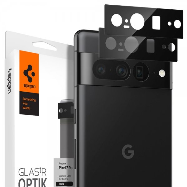 Google Pixel 7 Pro Kameran linssinsuojus Glas.tR Optik 2-pakkaus