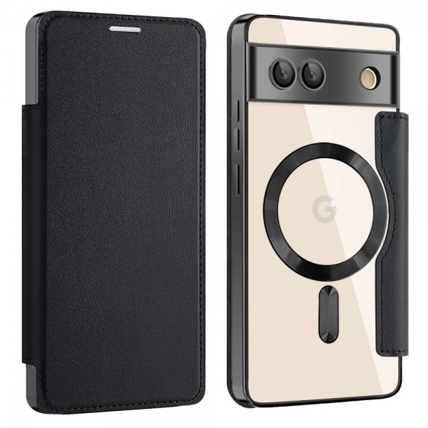 Google Pixel 7a Kotelo MagSafe Musta