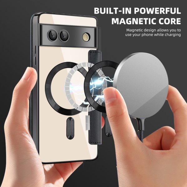 Google Pixel 7a Kotelo MagSafe Musta