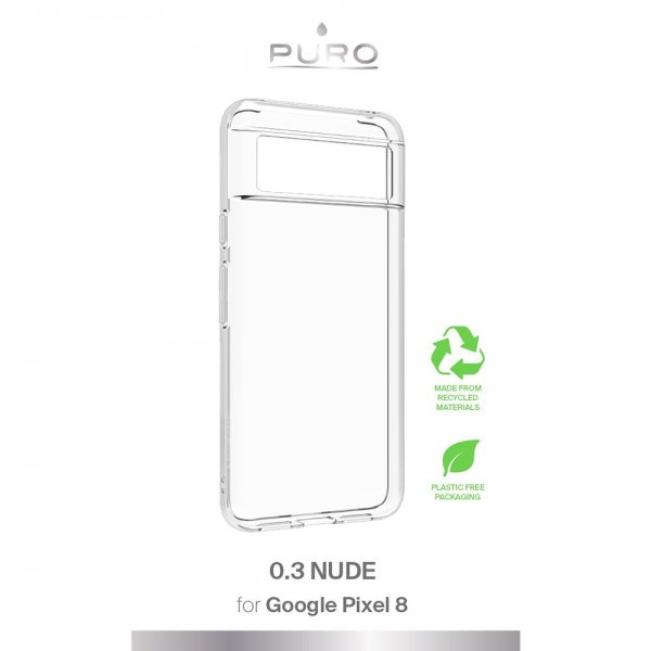 Google Pixel 8 Kuori Nude Läpinäkyvä