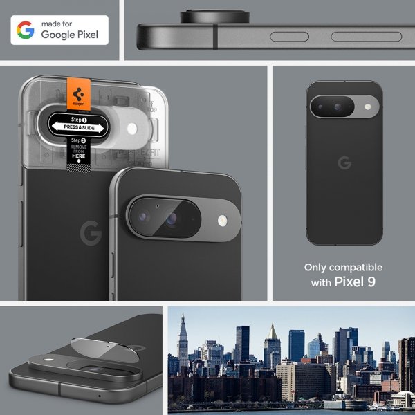 Google Pixel 9 Kameran suoja Glas.tR EZ Fit Optik 2-pakkaus