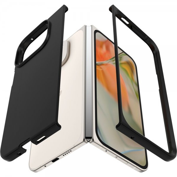 Google Pixel 9 Pro Fold Kuori Thin Flex Musta