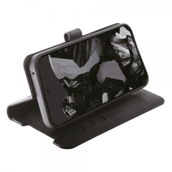 Google Pixel 9 Pro XL Kotelo Classic Wallet Musta