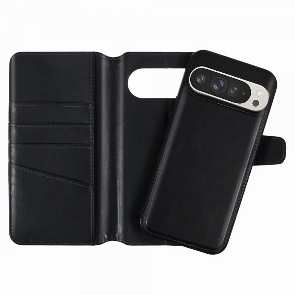 Google Pixel 9 Pro XL Kotelo MagLeather Raven Black