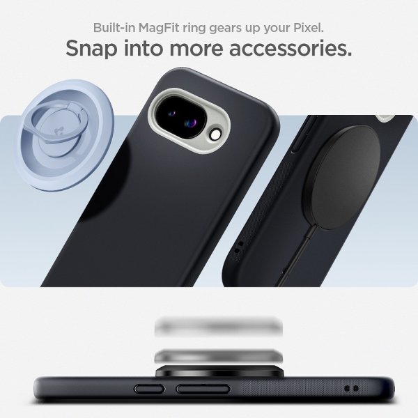 Google Pixel 9a Kuori Nano Pop MagFit Black Sesame