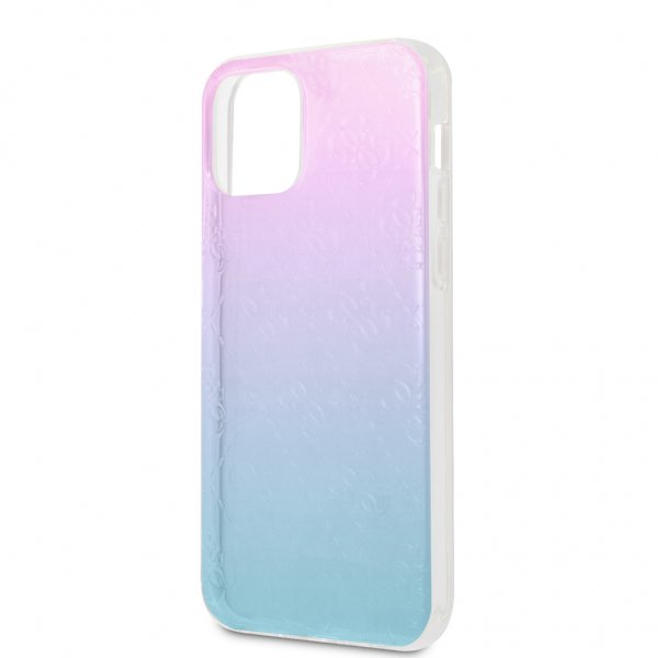 iPhone 12 Pro Max Suojakuori 3D Raised Sininen