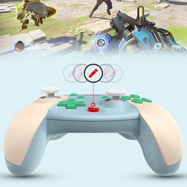 Nintendo -kytkimen kädenohjaus Valkoinen Sininen