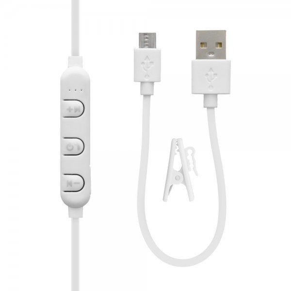 Kuulokkeet BT120 Wireless Sport Earbuds Valkoinen