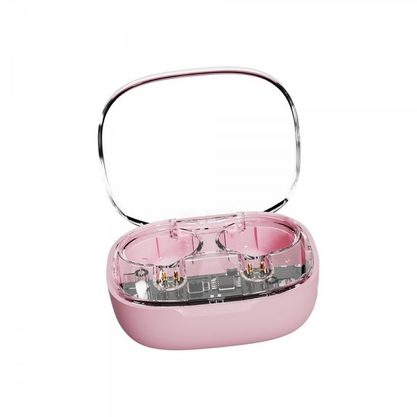 Kuulokkeet T150 Transparent True Wireless Earbuds Vaaleanpunainen