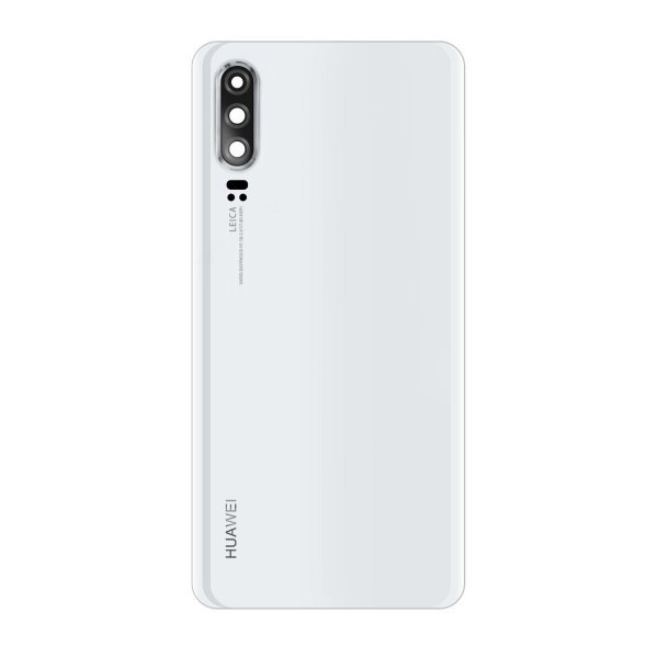 Huawei P30 takakuori/akunkansi - valkoinen